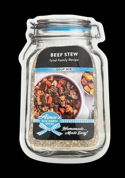 Beef Stew Spice Seasoning Mix “Value 3 Three Pack Bulk Savings” Family Size Dinner Meal - Loaded with Beef and Vegetables- Potluck- Tailgate