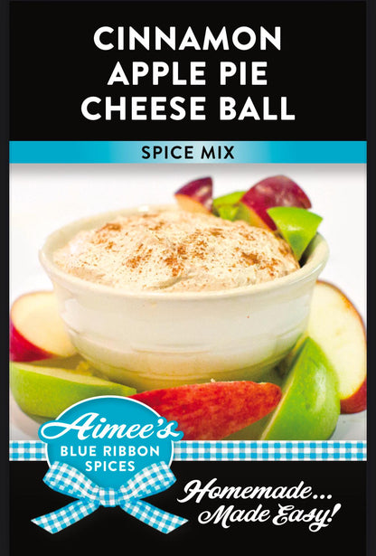 Cinnamon Apple Pie Cheese Ball Spice Seasoning Mixes Value 3 Pack Bulk Savings Makes a LARGE Cheese Ball~LYND Honey Crisp Great Gift Giving