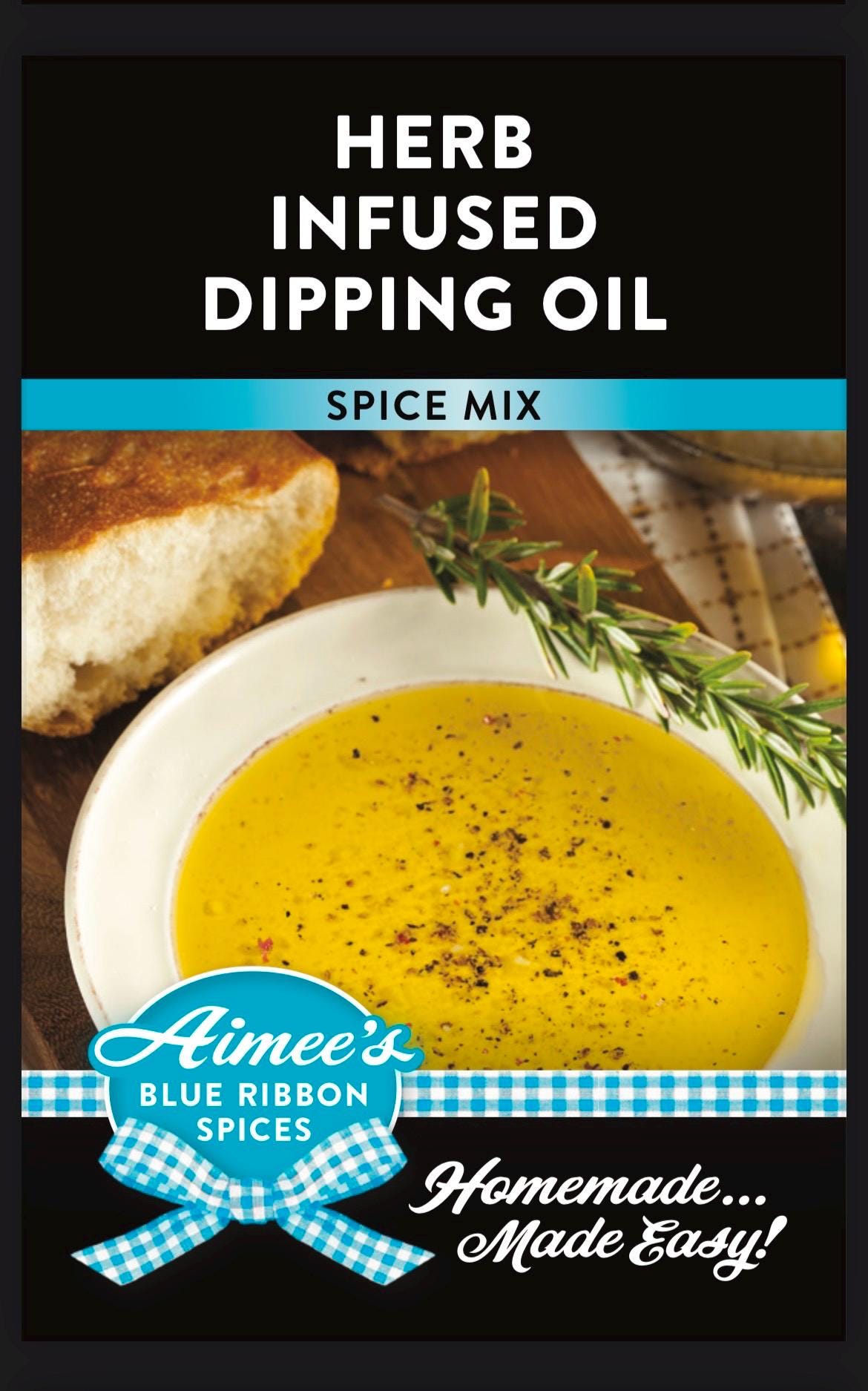 Herb Infused Dipping Oil or Herb Butter Spread ~3 Pack Bulk Spice Seasonings Mixes ~Olive Oil~Great for Gift Giving~ French Bread Sour Dough