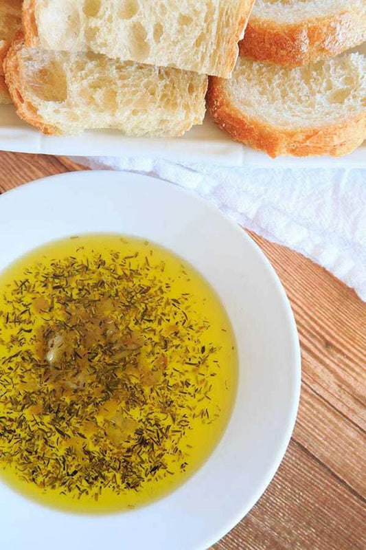 Roasted Garlic Dipping Oil or Butter Spread** Spice Seasoning Mix ~ Recipe and Seasonings ~ Garlic Bread ~ Olive Oil ~ Butter Spread