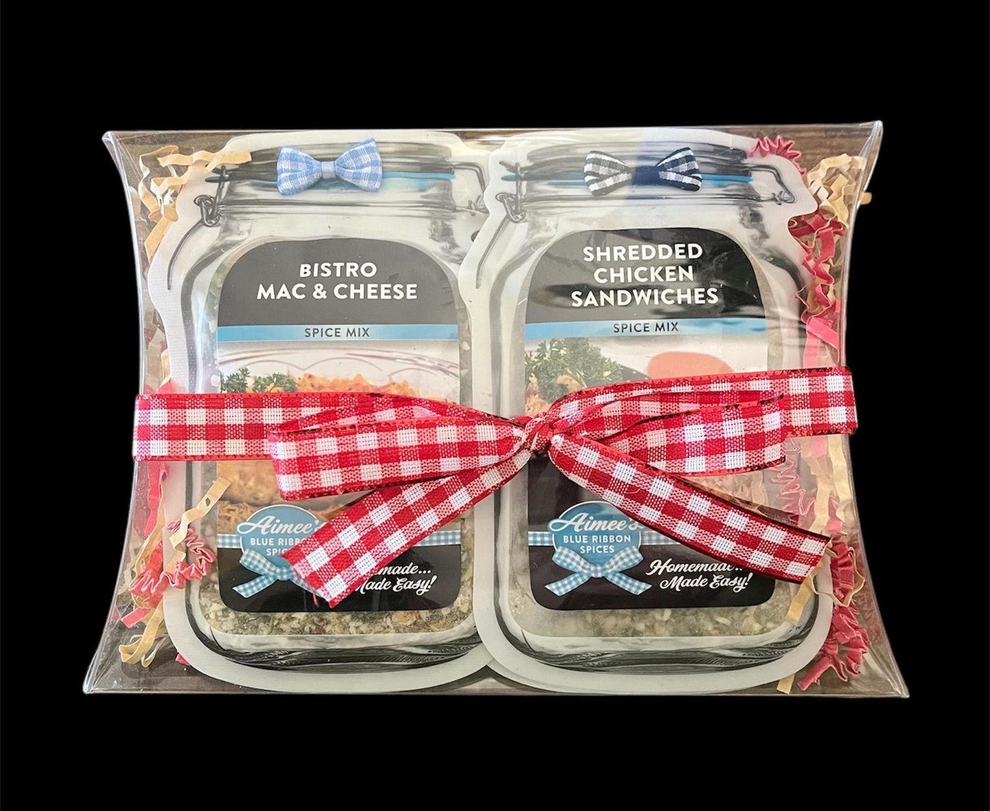4 Pack Gift Pack-Shredded Chicken Sandwiches -Bistro Mac Cheese -Chicken Noodles-Beef Stew Gift Set Comfort Food 4 Top Sellers FREE Shipping