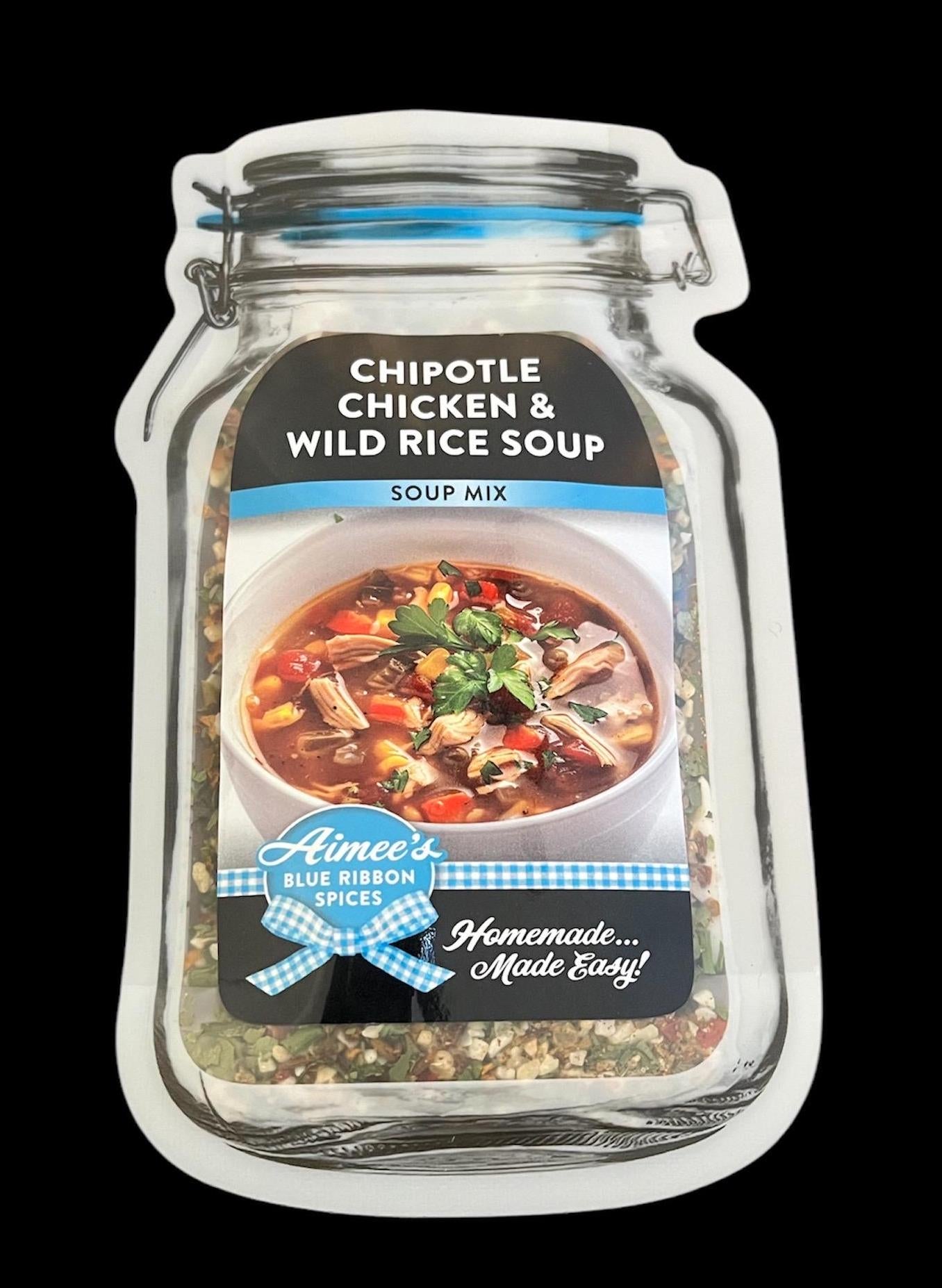 Chipotle Chicken & Wild Rice Soup Spice Seasoning Mix - 3 Pack Bulk Savings” Mexican Tortilla Soup Makes a Great Gift Spices are Gluten FREE