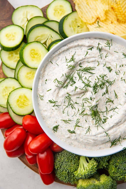 Dill Cucumber Dip** Spice Seasoning Mix (NO SALT Version) Chip Dip - Garden Cucumbers - Sour Cream-  Gluten FREE! - Fresh Tasting-Veggie dip