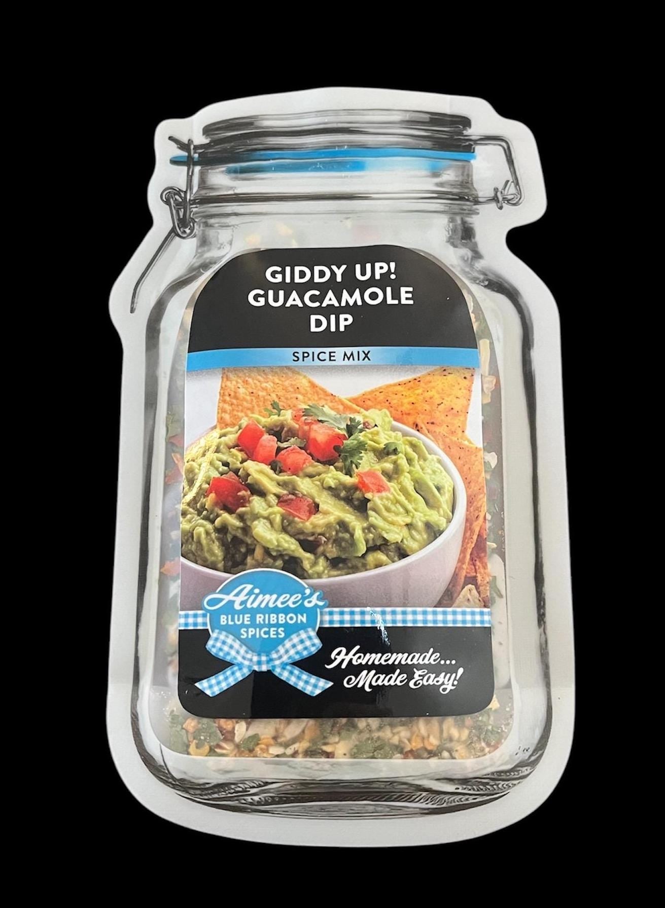 Giddy Up Guacamole** Spice Seasoning Mix (NO SALT)