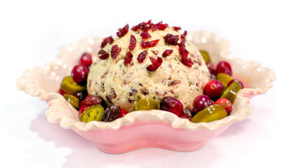Cranberry & Jalapeno Cheese Ball ~Sweet/Heat Favorite ~VERY! Addictive ~ Spice Seasoning Mix (NO SALT) ~ Top! Selling Cheese Ball ~Appetizer