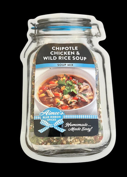 Chipotle Chicken and Wild Rice Soup** Tortilla Soup Spice Seasoning Mix (NO SALT version) -Mexican -Gluten Free Spices -No MSG - Hearty -Yum
