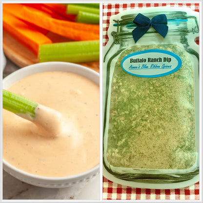Buffalo Ranch Dip Spice Seasoning Mix - Crowd Favorite - Appetizer Dip - Dry Seasoning Packet - Tail Gate Party - Graduation Party- Chip Dip
