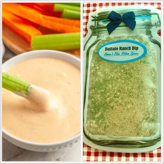 Buffalo Ranch Dip Spice Seasoning Mix - Crowd Favorite - Appetizer Dip - Dry Seasoning Packet - Tail Gate Party - Graduation Party- Chip Dip