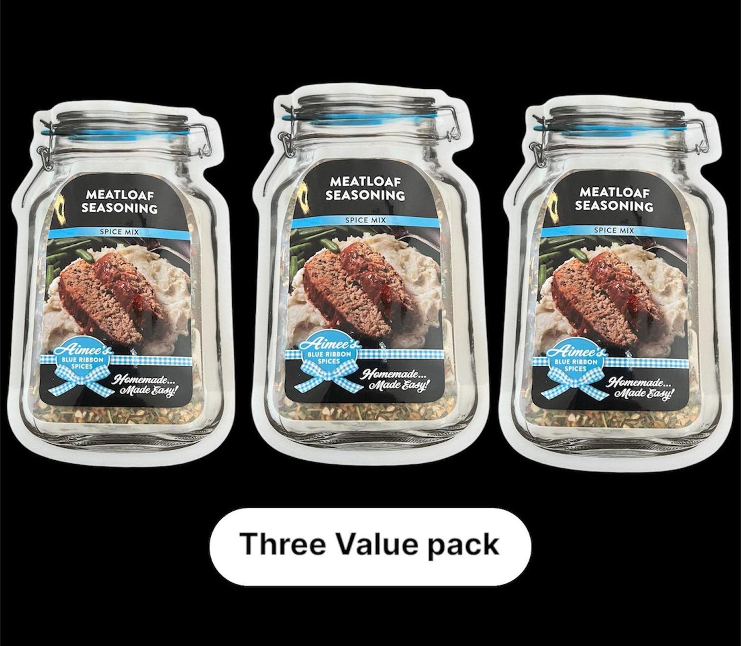 Meatloaf Seasoning Spice Seasoning Mixes Value 3 Pack Bulk Savings 3 Meatloaf Mixes The Best Meatloaf EVER! Great Gift Spices Gluten FREE
