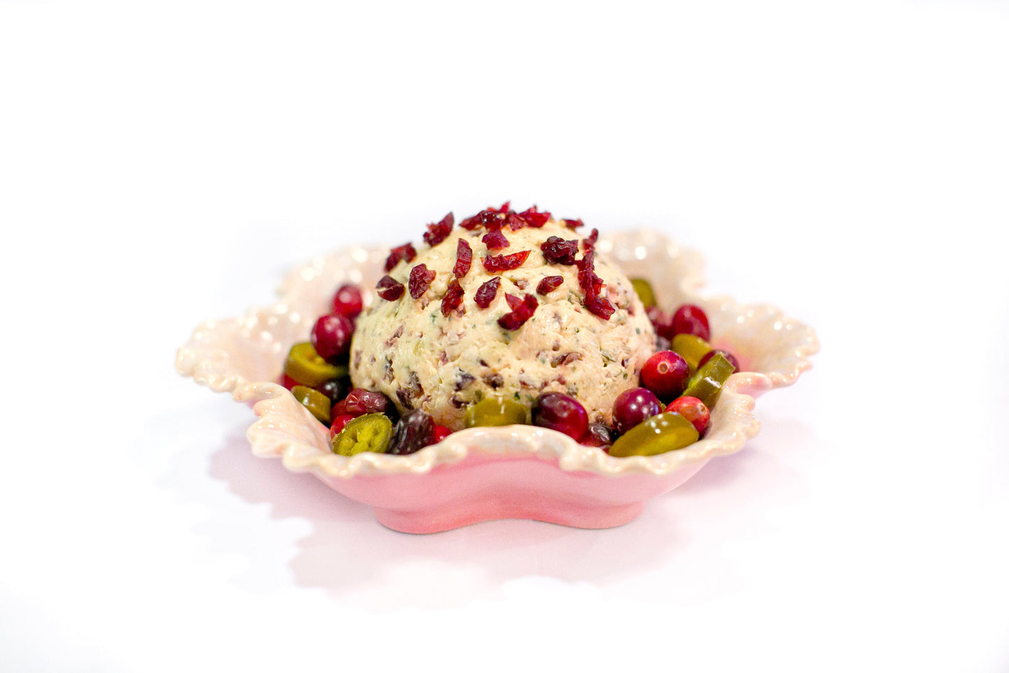 Cranberry & Jalapeno Cheese Ball ~ Sweet/Heat Favorite ~ VERY! Addictive ~ Dry Spice Seasoning  Mix ~ Appetizer ~ Cream Cheese ~ Party Fav