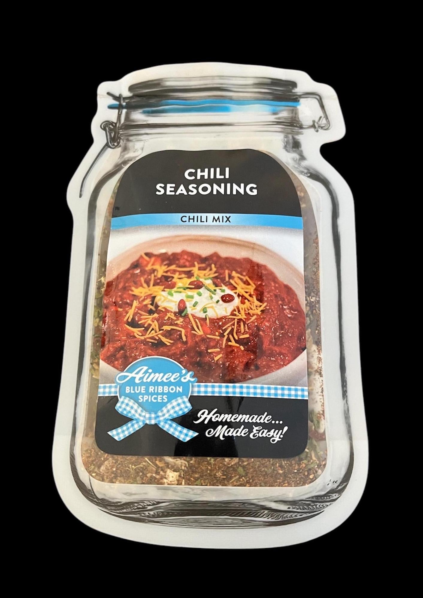 Chili Seasoning** Chili Spice Seasoning Mix (NO SALT Version) Hamburger and or Sausage - Beans - Tomatoes - Gluten FREE! Family Favorite