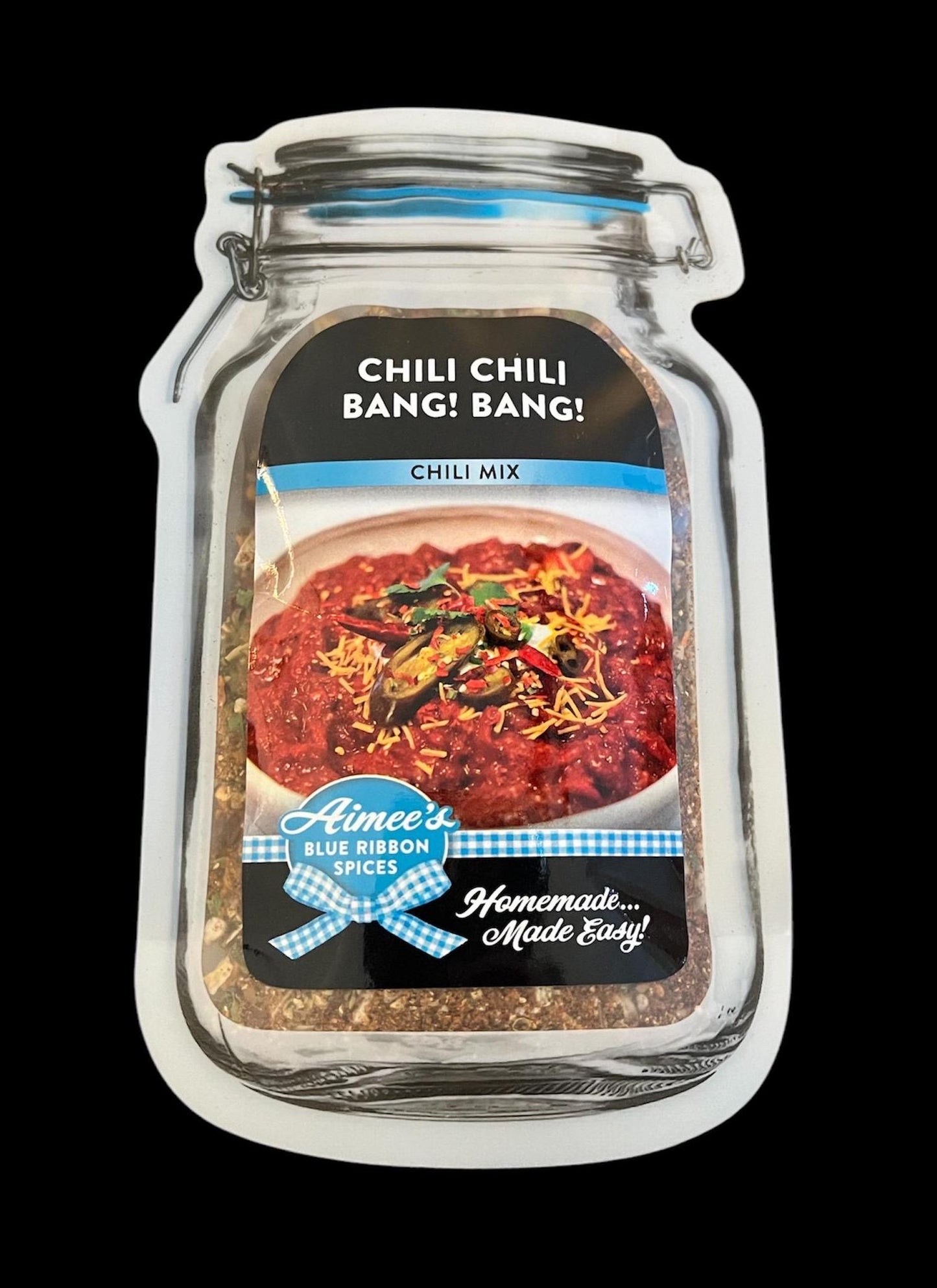 Chili Chili BANG! BANG! Seasoning Chili Spice Seasoning Mix ~ Spicy Chili ~ Sausage or Hamburger ~ Family Meal Size Recipe ~ Gift Giving