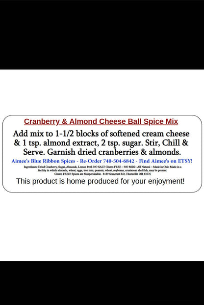 Cheeseball Lover 4 Pack Spice Mixes Gift Wrapped ~4 Packets - Gift Basket - Perfect Birthday Christmas Gift-Top 4 Best Sellers FREE Shipping