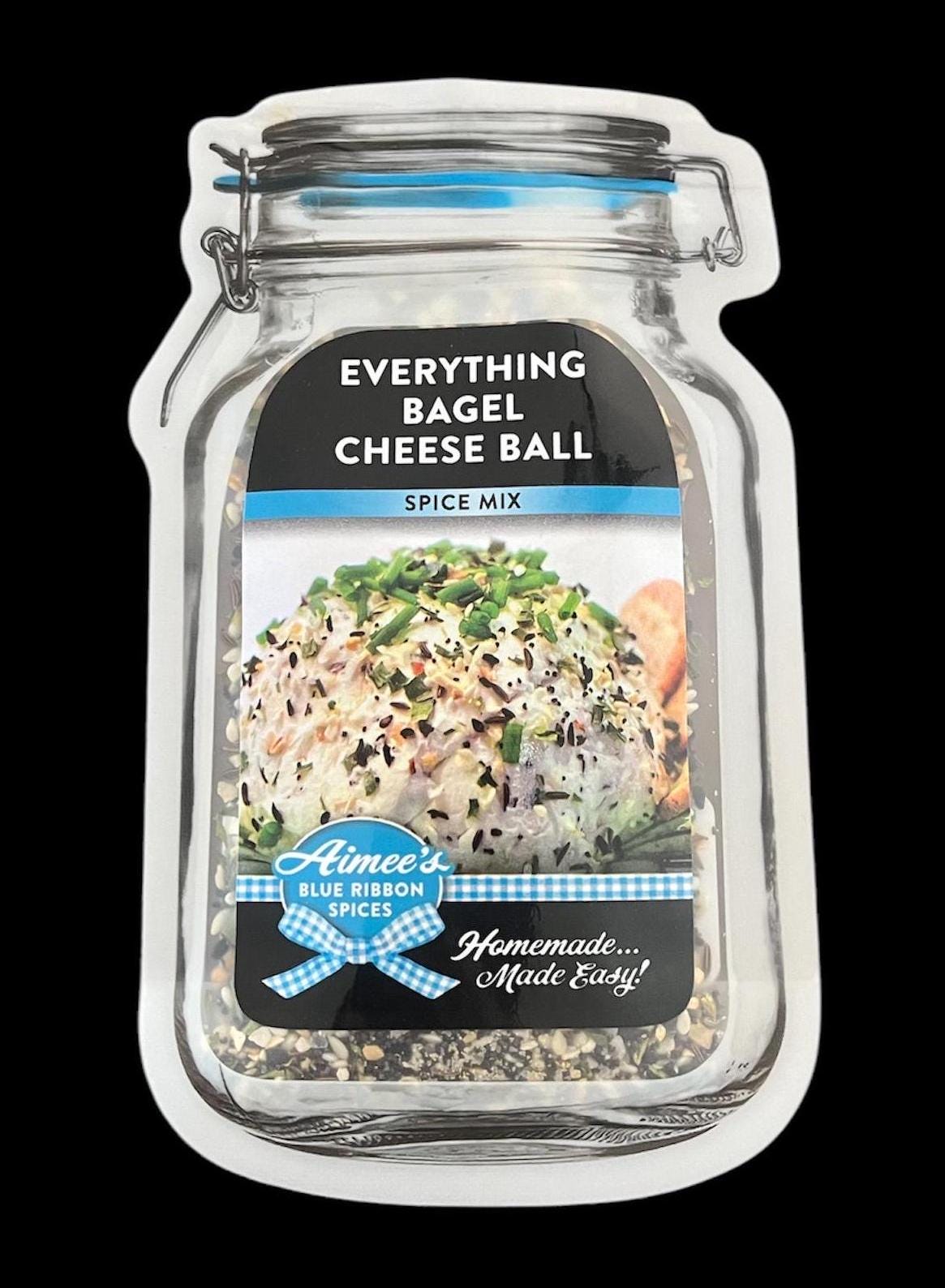EVERYTHING Bagel Cheese Ball Spice Mix Value 3 Pack Bulk Savings~ Perfect for Gift Giving and Gift Baskets Cheese Ball ~ Appetizer~Tailgate