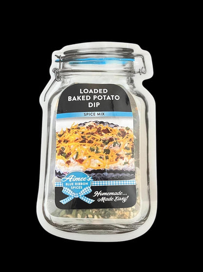 Party 4 Pack Dip Favorite Spice Mixes Gift Wrapped ~ Loaded Baked Potato Dip, Herb Spinach Dip, Parmesan & Artichoke Dip, Dill Dip FREE Shipping
