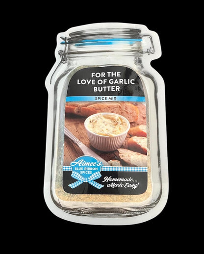 For The Love Of GARLIC Butter Spice Seasoning Mixes "Value 3 Pack Bulk Savings”~Garlic Bread ~Garlic Lovers Dream Great for Gift Giving