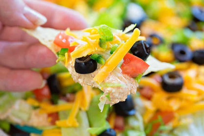 Spicy Taco Dip** Spice Seasoning Dip Mix and Recipe ~ Mexican Taco Topping ~ Tuesday Taco Night ~ Creamy ~ Layered Taco Dip ~ Fan Favorite