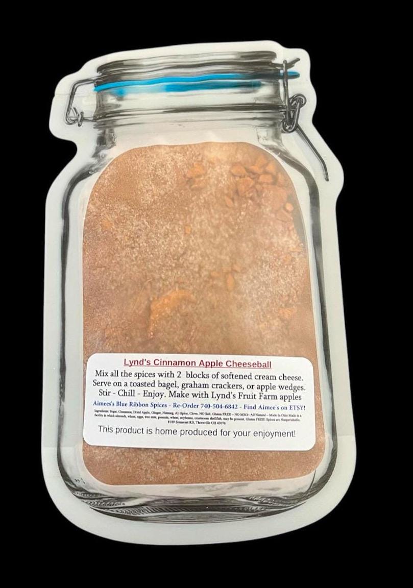 Cheeseball Lover 4 Pack Spice Mixes Gift Wrapped ~4 Packets - Gift Basket - Perfect Birthday Christmas Gift-Top 4 Best Sellers FREE Shipping