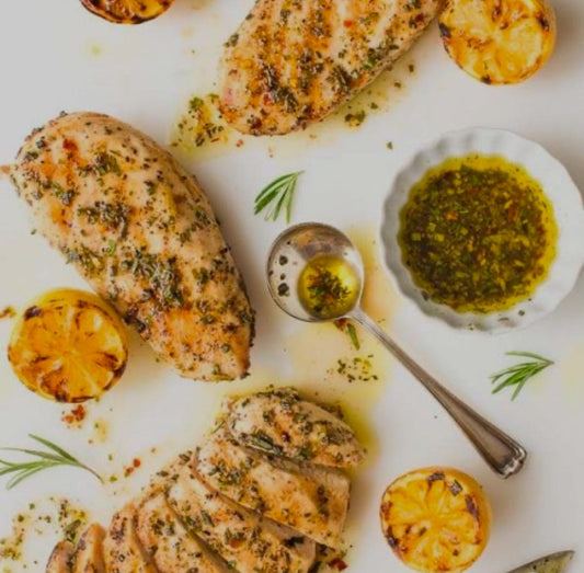 Lemon Pepper & Rosemary Chicken Spices and Herbs Seasoning Mix For Roasting ~ Grilling ~ Baking ~ Gift Giving ~ Dry Spice Mix -Gluten Free