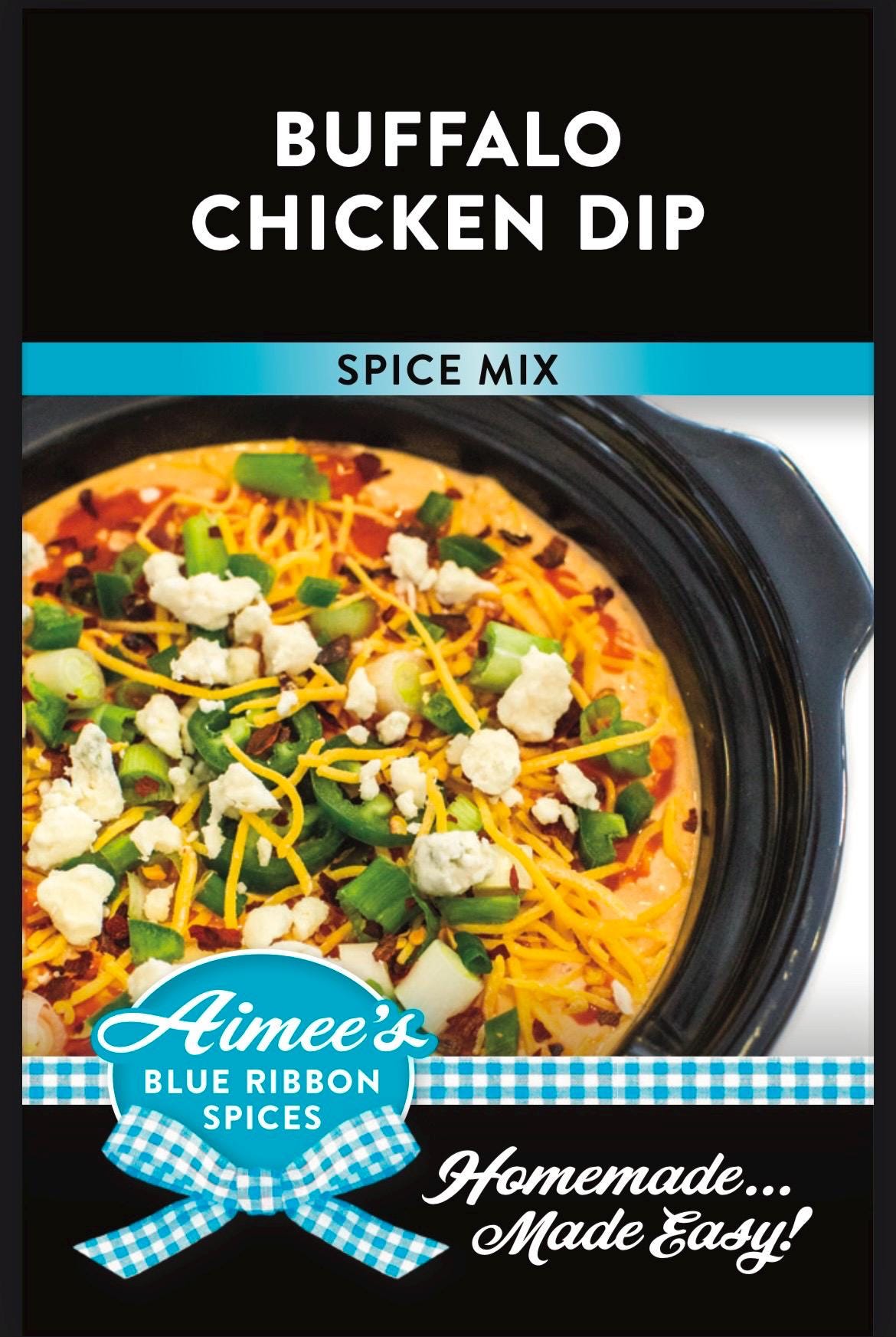 Buffalo Chicken Dip Spice Seasoning Mixes "Value 3 Pack Bulk Savings” 3 Spice Mix Dry Seasonings Packet- TOP! Seller-Appetizer-Tailgate Gift