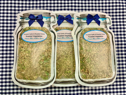 Roasted Garlic ~ Roasted Onion ~ Roasted Vegetables Spice Seasoning Mix “Value 3 Pack Bulk Savings” 3 Apice Mix Packets