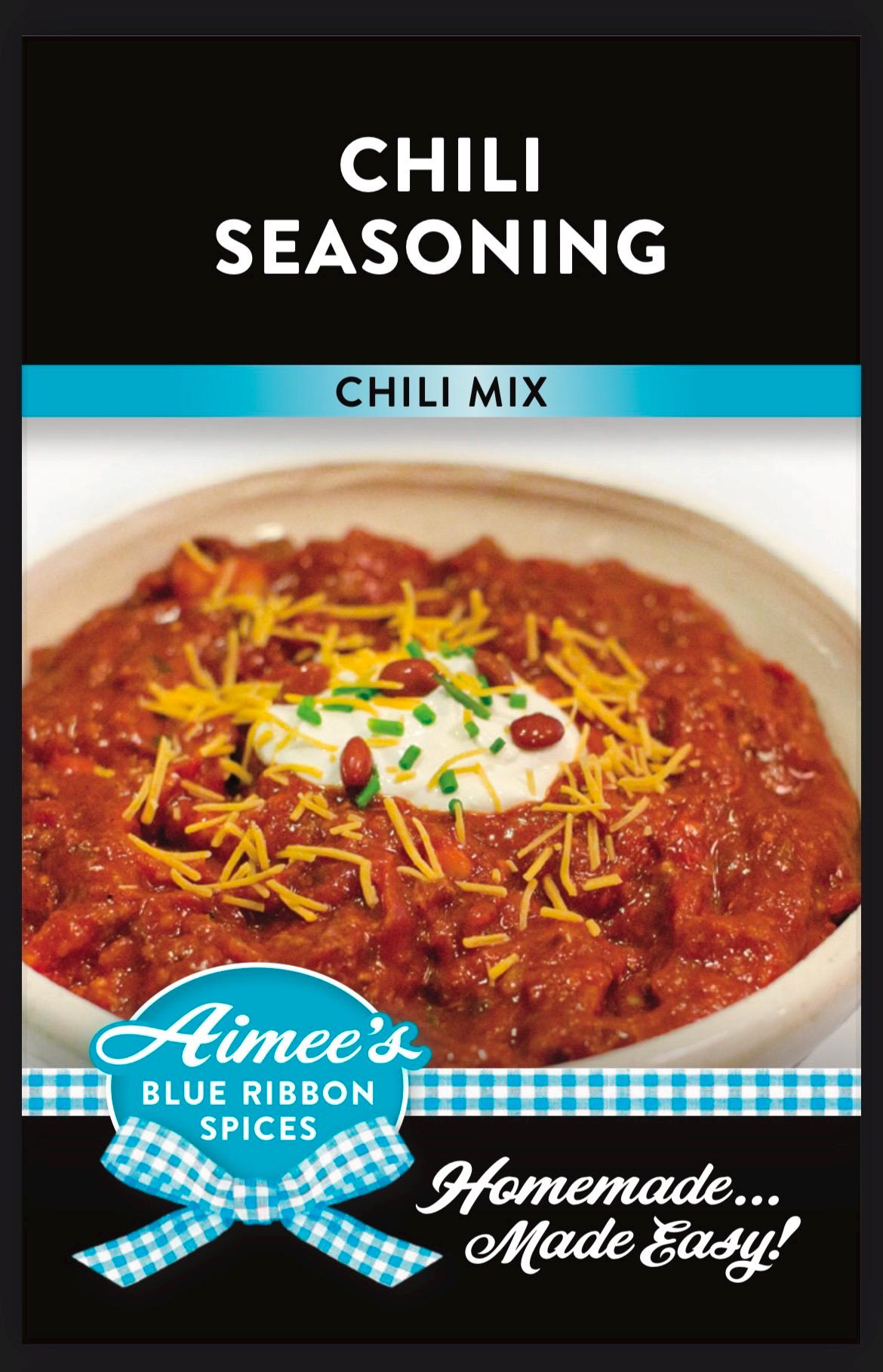 Chili Seasoning** Chili Spice Seasoning Mix (NO SALT Version) Hamburger and or Sausage - Beans - Tomatoes - Gluten FREE! Family Favorite