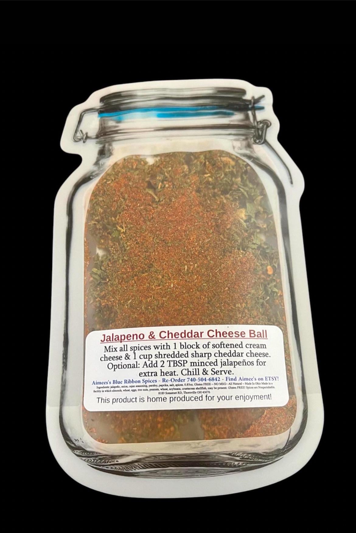 Cheeseball Lover 4 Pack Spice Mixes Gift Wrapped ~4 Packets - Gift Basket - Perfect Birthday Christmas Gift-Top 4 Best Sellers FREE Shipping