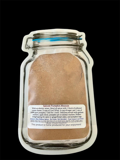 Spiced Pumpkin Mousse Dip or Icing or Filling~ Spice Mix Seasoning ~ Fall Time Top Seller! ~ Cream Cheese ~ Whip Cream ~ Canned Pumpkin ~