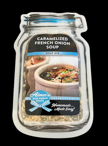 Caramelized French Onion Soup** Spice Seasoning Mix- Parmesan Cheese -Sweet Onions Soup and Sandwich- Crowd Favorite -Great for Gift Baskets