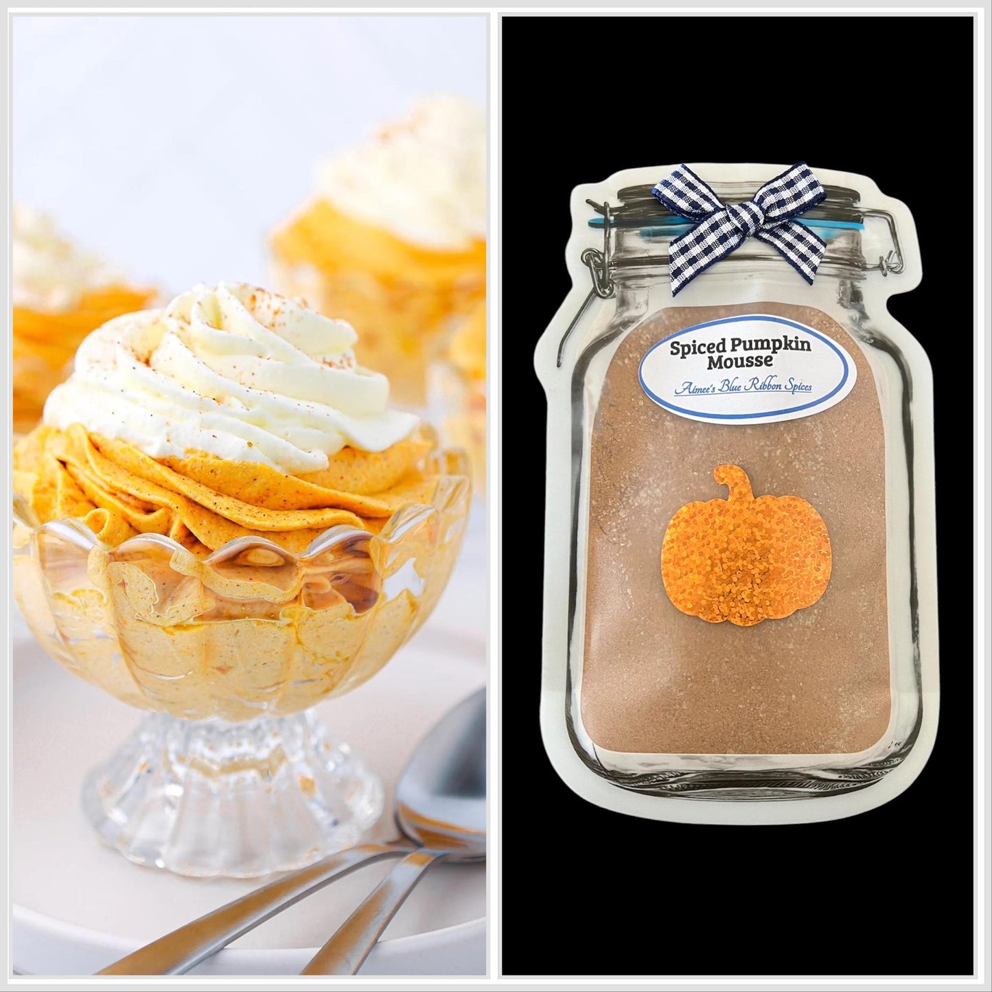 Spiced Pumpkin Mousse Dip or Icing or Filling~ Spice Mix Seasoning ~ Fall Time Top Seller! ~ Cream Cheese ~ Whip Cream ~ Canned Pumpkin ~