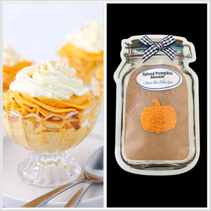 Spiced Pumpkin Mousse Dip or Icing or Filling~ Spice Mix Seasoning ~ Fall Time Top Seller! ~ Cream Cheese ~ Whip Cream ~ Canned Pumpkin ~