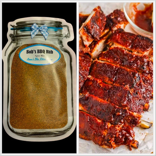 Bobs BBQ Rub  Barbecue Spice Seasoning Mix ~ Grilling - Baking - Award Wining - Mouth Watering Flavor - Tender - Beef or Chicken Seasoning
