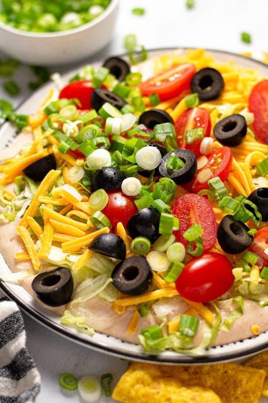 Spicy Taco Dip** Spice Seasoning Dip Mix and Recipe ~ Mexican Taco Topping ~ Tuesday Taco Night ~ Creamy ~ Layered Taco Dip ~ Fan Favorite
