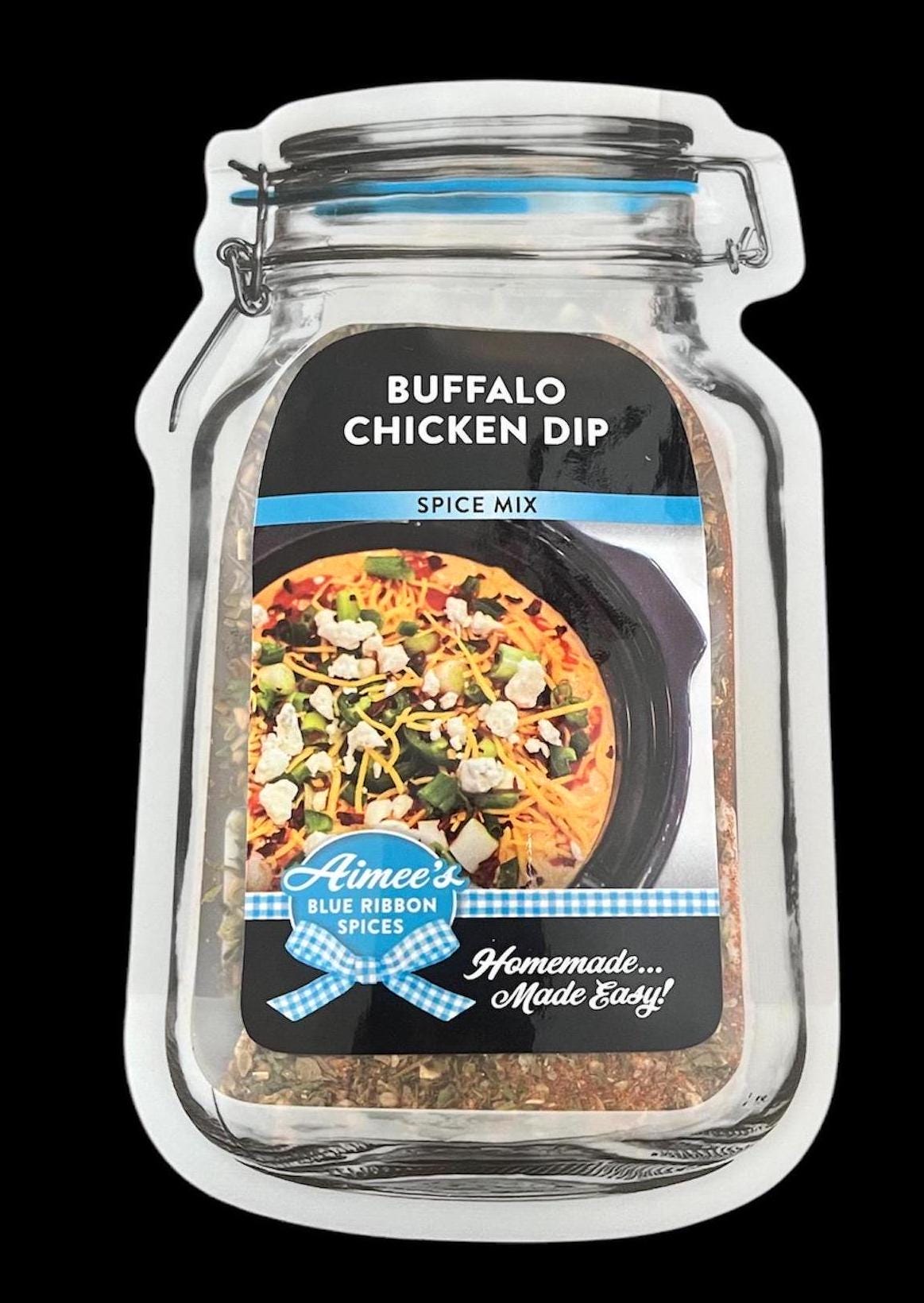 Buffalo Chicken Dip** Crowd Favorite**Spice Seasoning Mix - Crock  Pot or Oven - Crowd Favorite - Tailgate - Family Reunion - Appetizer -YUM