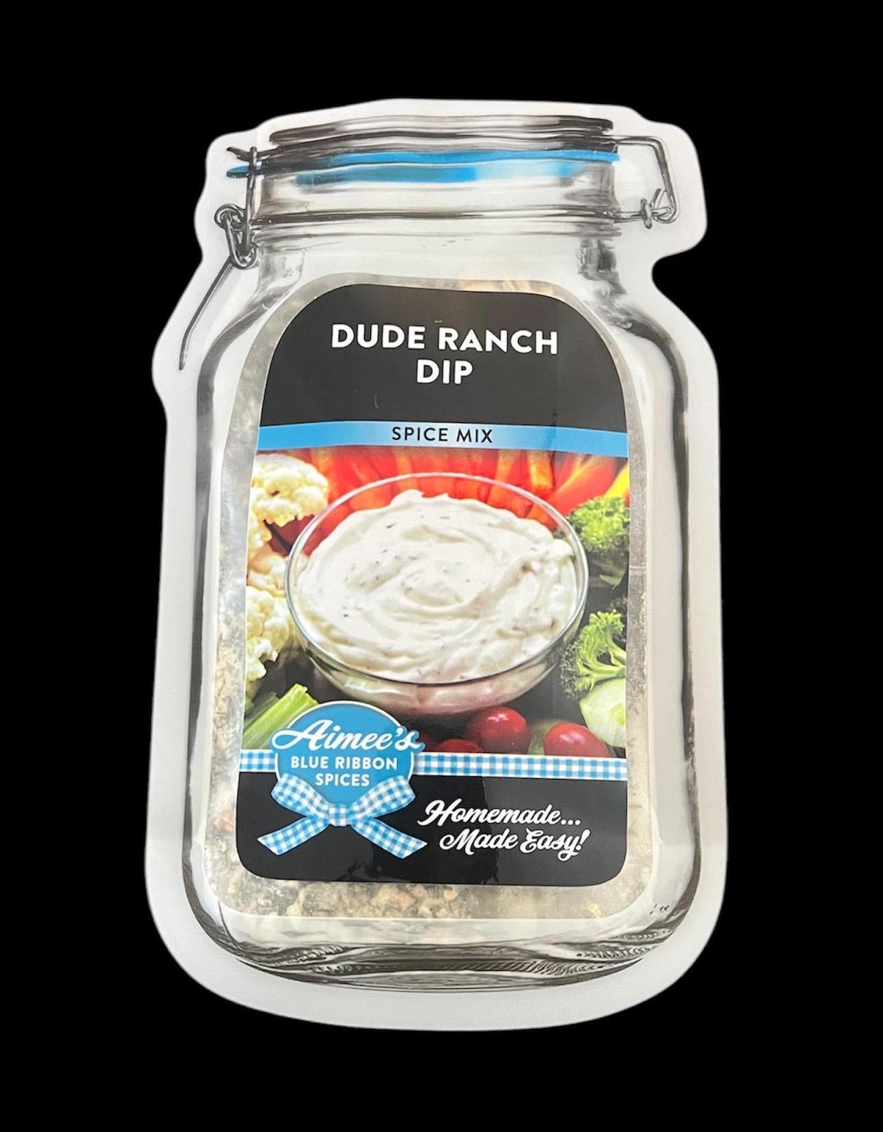 Dude Ranch Dip** Spice Seasoning Mix