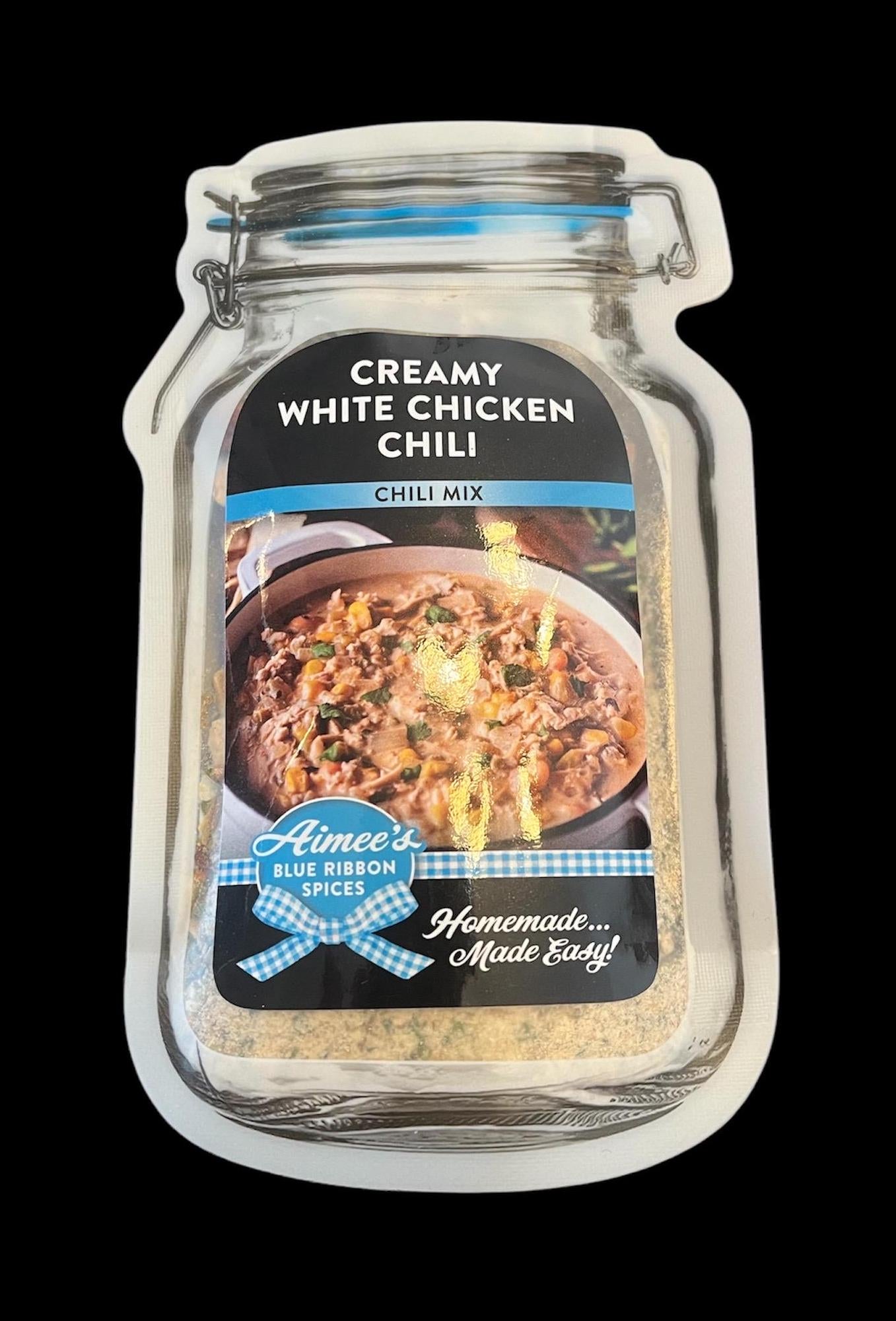 Creamy White Chicken Chili** Chili Seasoning Spice Seasoning Mix (NO SALT) Family  Crowd Favorite Hearty Spices are Gluten Free Amazing