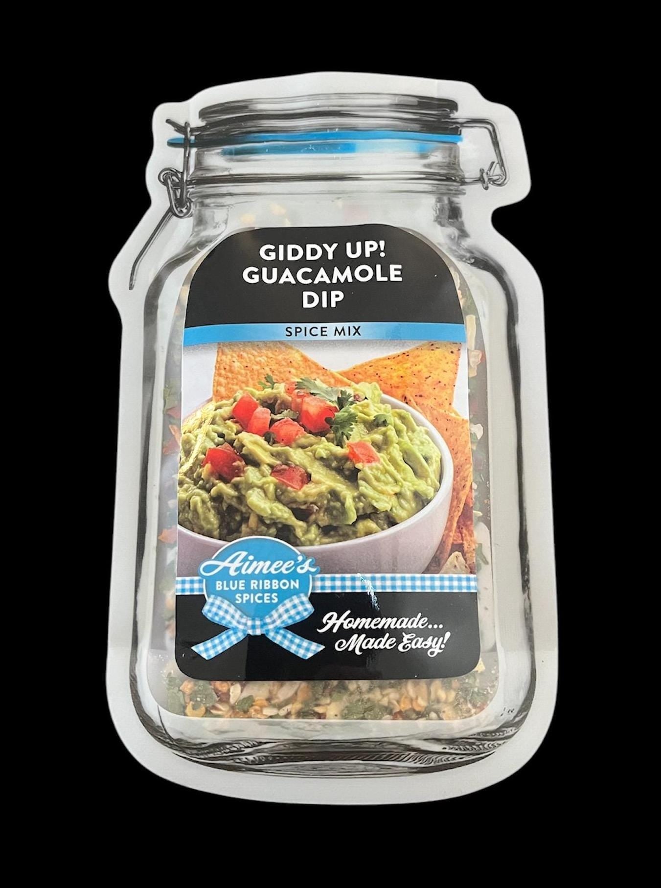 Giddy UP! Guacamole**  Popular Spice Seasoning Mix