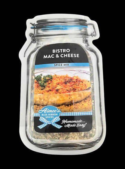 Bistro Mac & Cheese** Macaroni Casserole Spice Blend Seasoning Mix - Family Size Meal - Potluck -Tailgate Party- Family Reunion Get Together