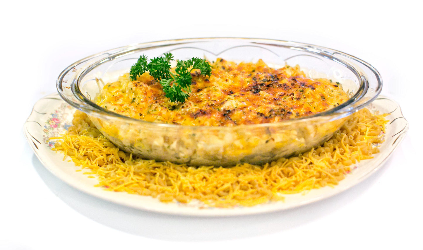 Bistro Mac & Cheese** Macaroni Casserole Spice Blend Seasoning Mix - Family Size Meal - Potluck -Tailgate Party- Family Reunion Get Together