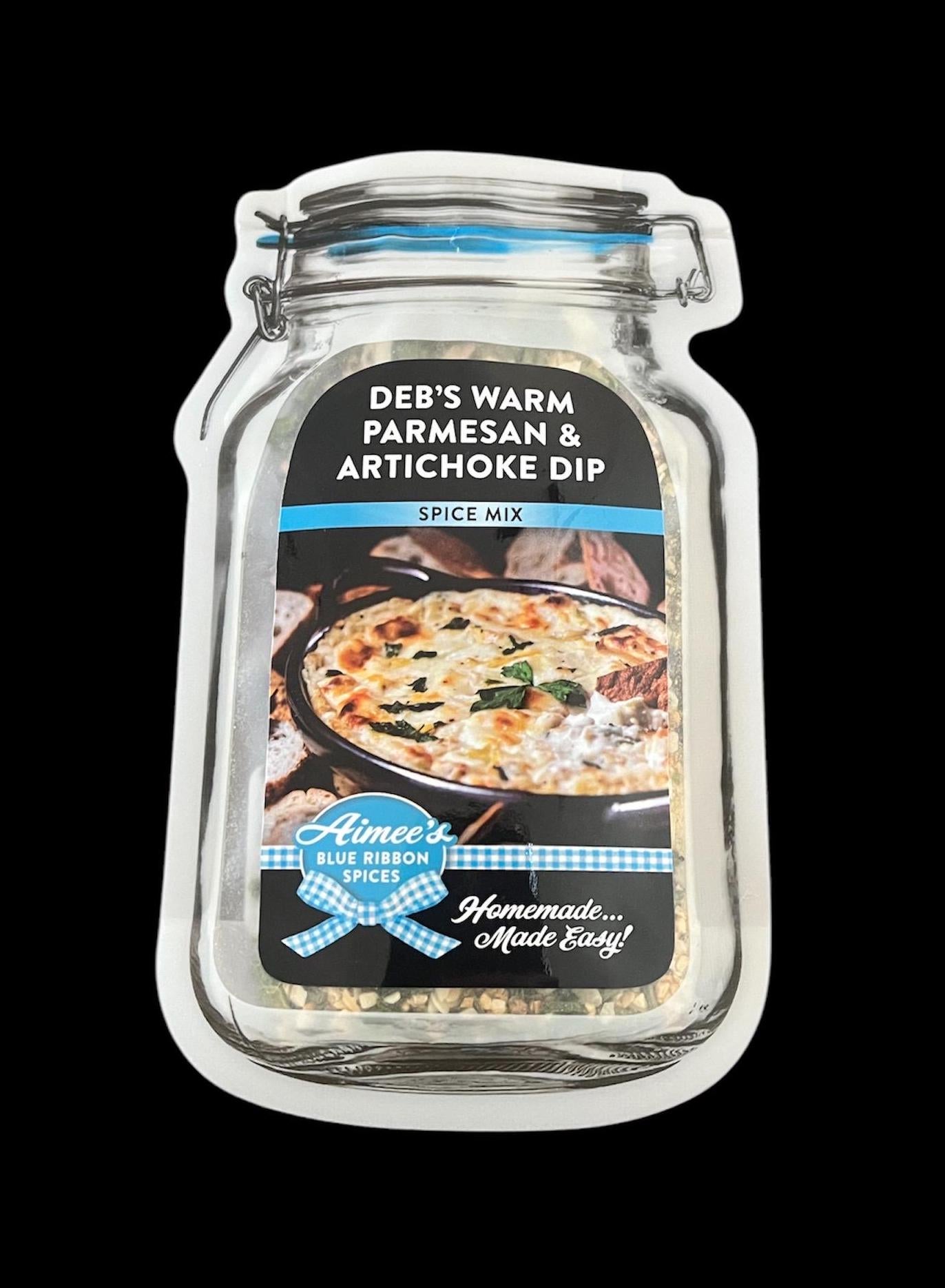 Warm Parmesan & Artichoke Dip**Spice Seasoning Mix ~ Crowd Favorite - Appetizer - Perfect for Using a Crock Pot - Spinach  and Artichoke Dip