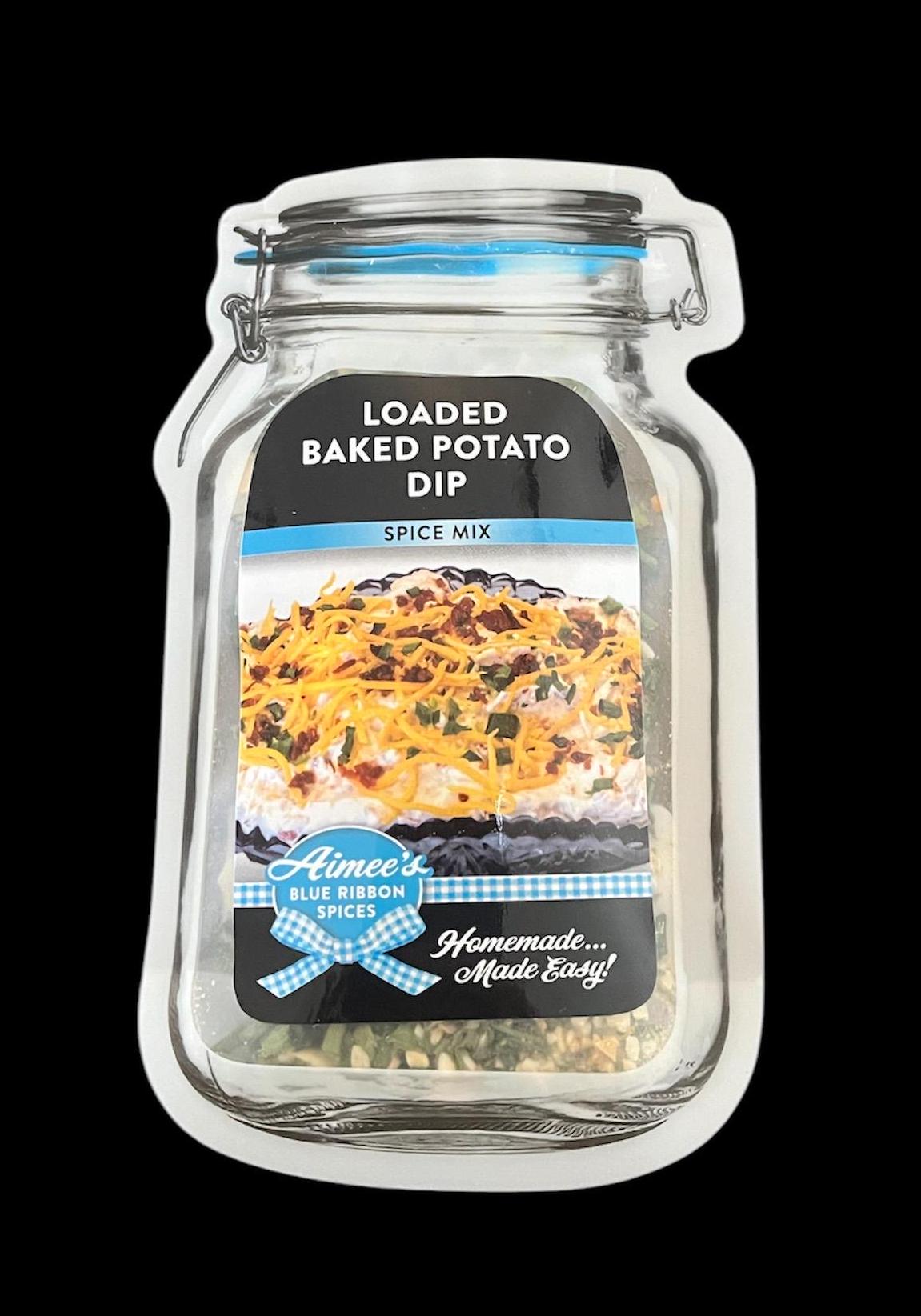 Loaded Baked Potato Dip** Spice Seasoning Mix ~ Chip Dip Packet Family Favorite