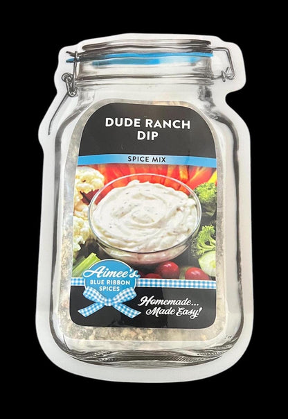 Dude Ranch Dip** Spice Seasoning Mix (NO SALT Recipe) ~Ranch Dip ~Chip Dip ~Vegetable Dip ~Dry Spice Mix ~Perfect Gift ~ Makes Large Amount