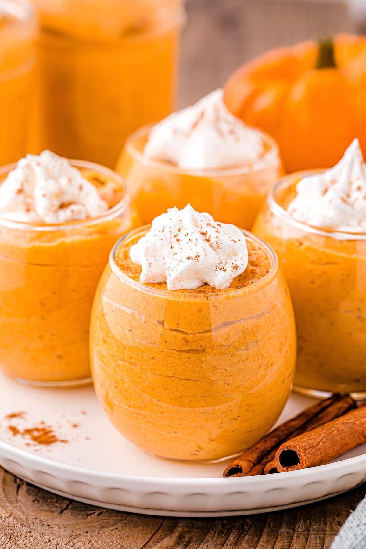 Spiced Pumpkin Mousse Dip or Icing or Filling~ Spice Mix Seasoning ~ Fall Time Top Seller! ~ Cream Cheese ~ Whip Cream ~ Canned Pumpkin ~