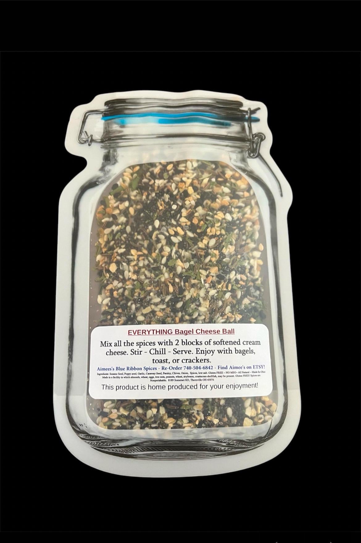 Cheeseball Lover 4 Pack Spice Mixes Gift Wrapped ~4 Packets - Gift Basket - Perfect Birthday Christmas Gift-Top 4 Best Sellers FREE Shipping