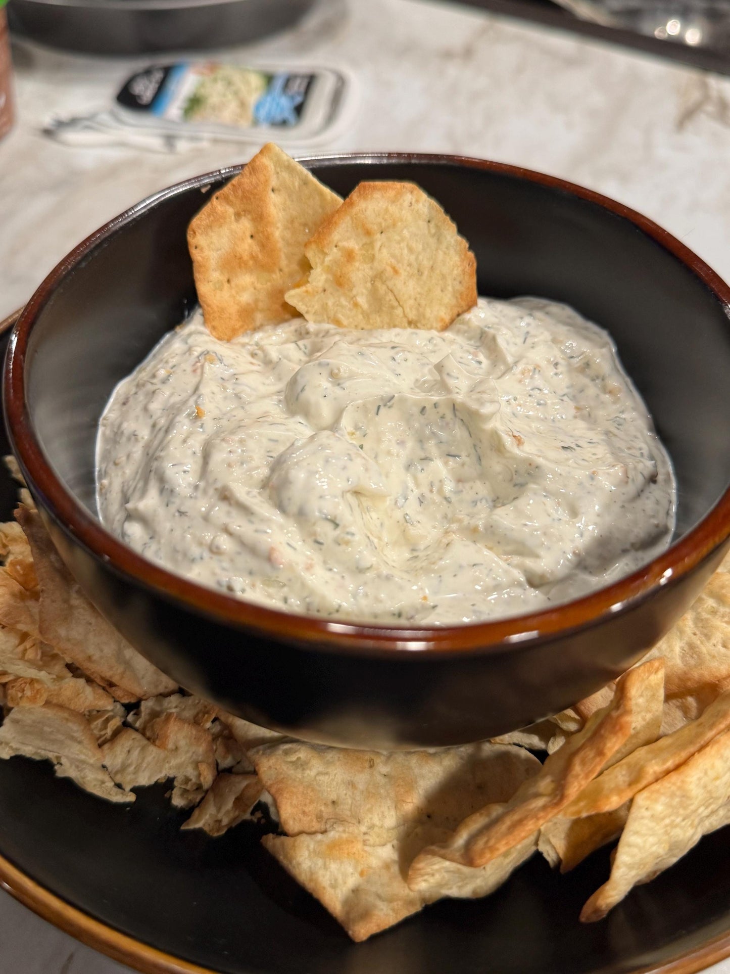 Dilly Garlic Dip Spice Mixes "Value Three Pack Bulk Savings” So GOOD! You'll need 3 - Chip Dip - Veggie Dip - Gluten Free - TOP Seller -Gift
